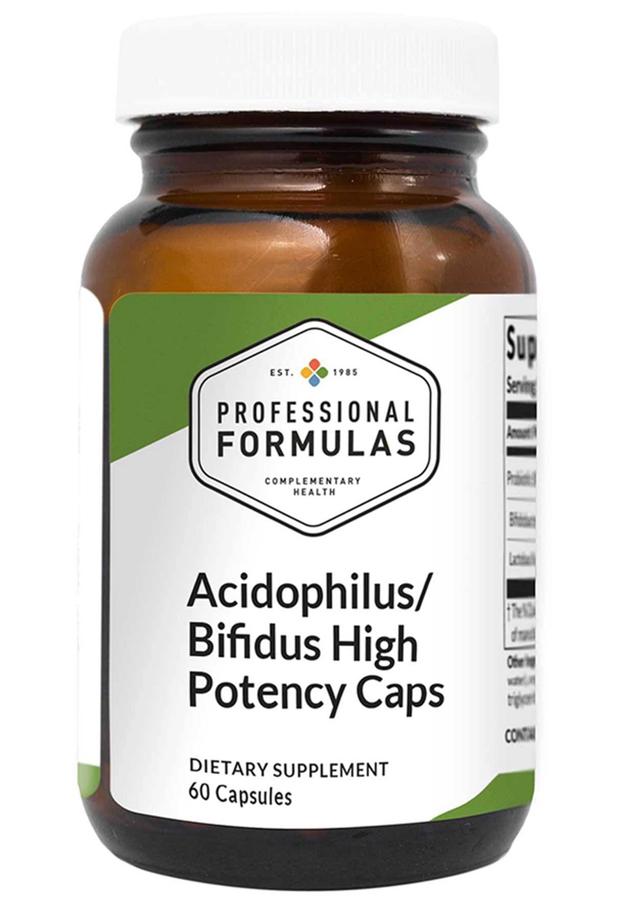 Professional Formulas Acidophilus/Bifidus High Potency Caps
