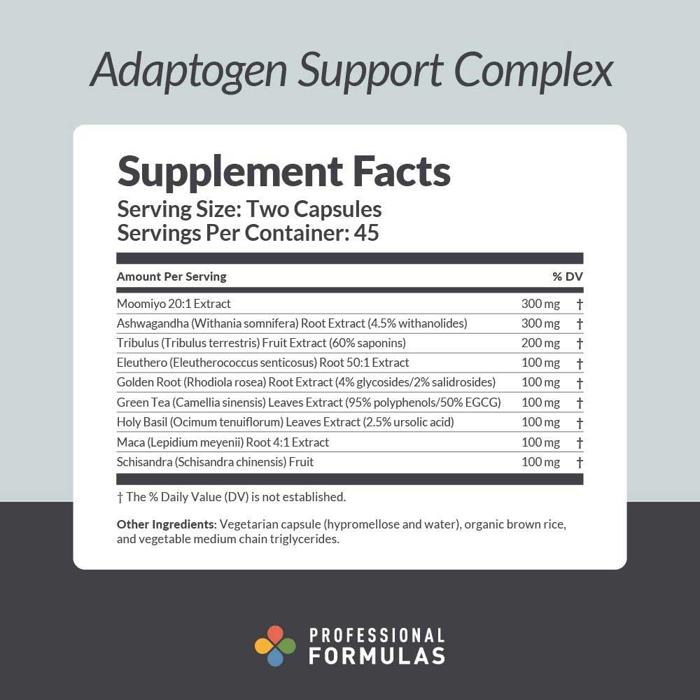 Professional Formulas Adaptogen Support Complex