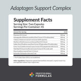 Professional Formulas Adaptogen Support Complex
