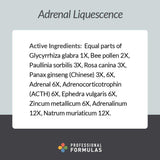 Professional Formulas Adrenal Liquescence