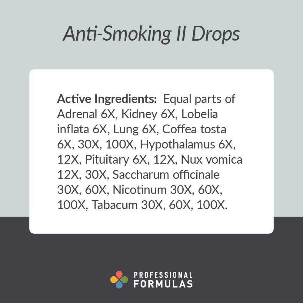 Professional Formulas Anti-Smoking II Drops