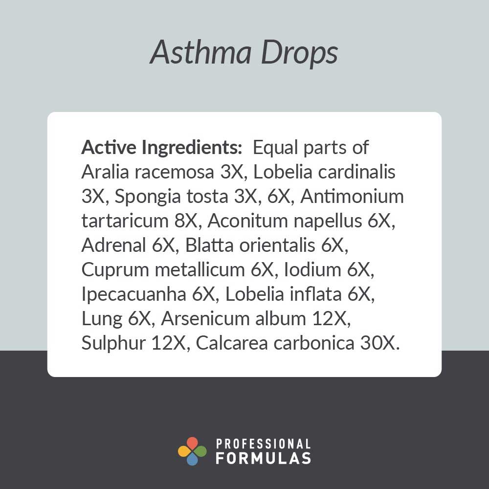 Professional Formulas Asthma Drops