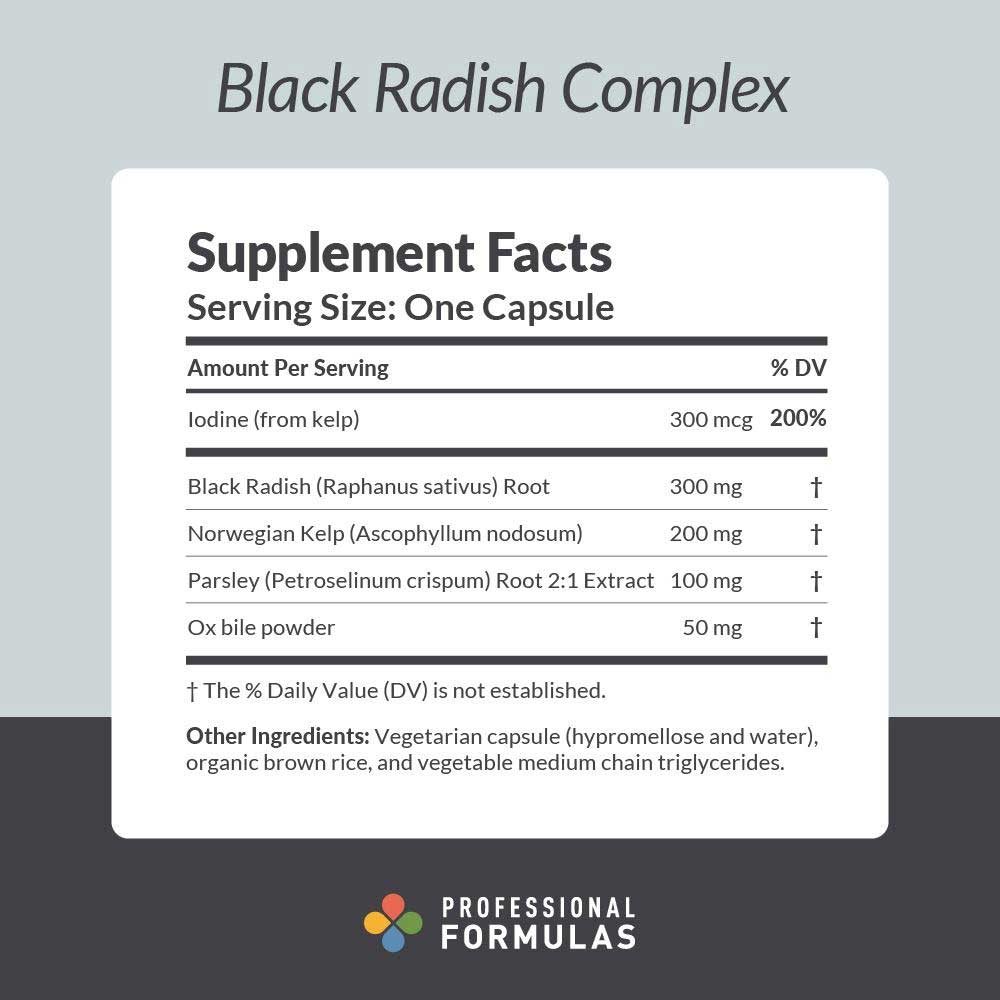 Professional Formulas Black Radish Complex