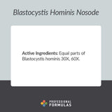 Professional Formulas Blastocystis Hominis Nosode