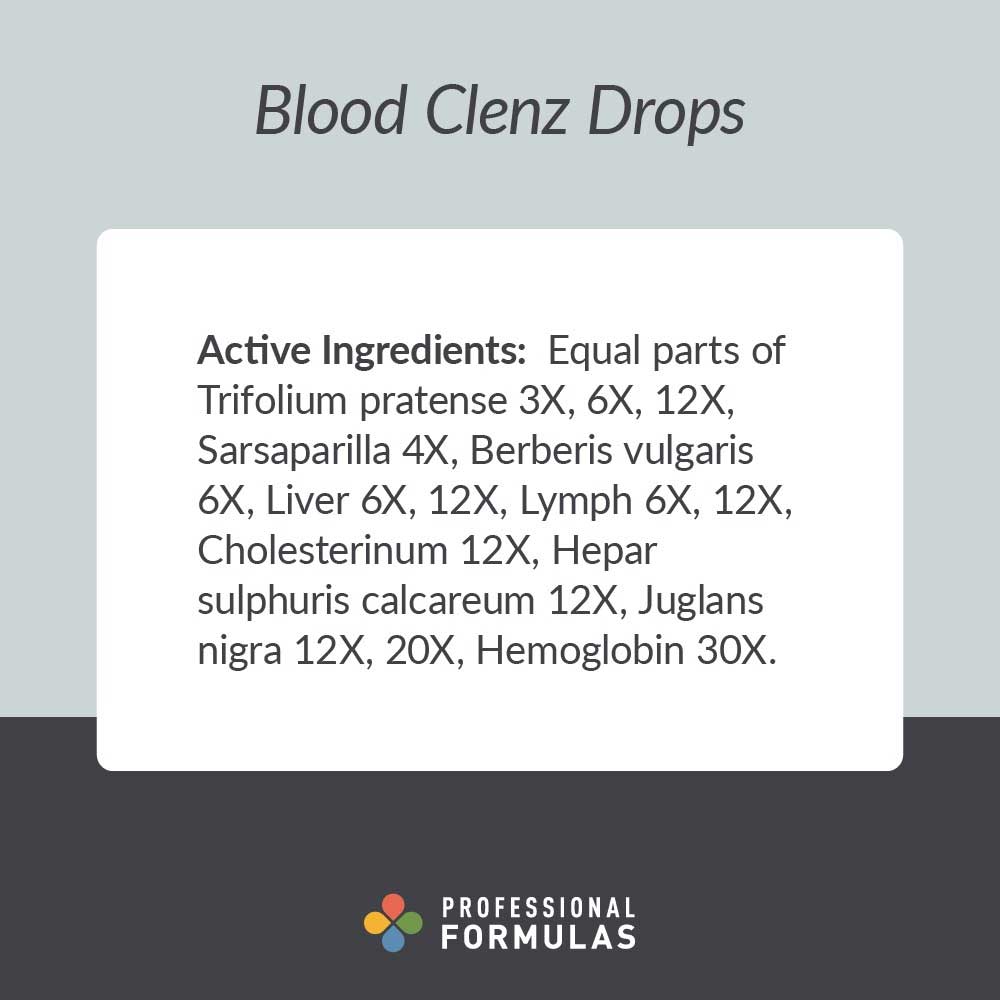 Professional Formulas Blood Clenz Drops