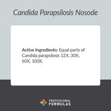 Professional Formulas Candida Parapsilosis Nosode