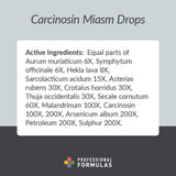 Professional Formulas Carcinosin Miasm Drops