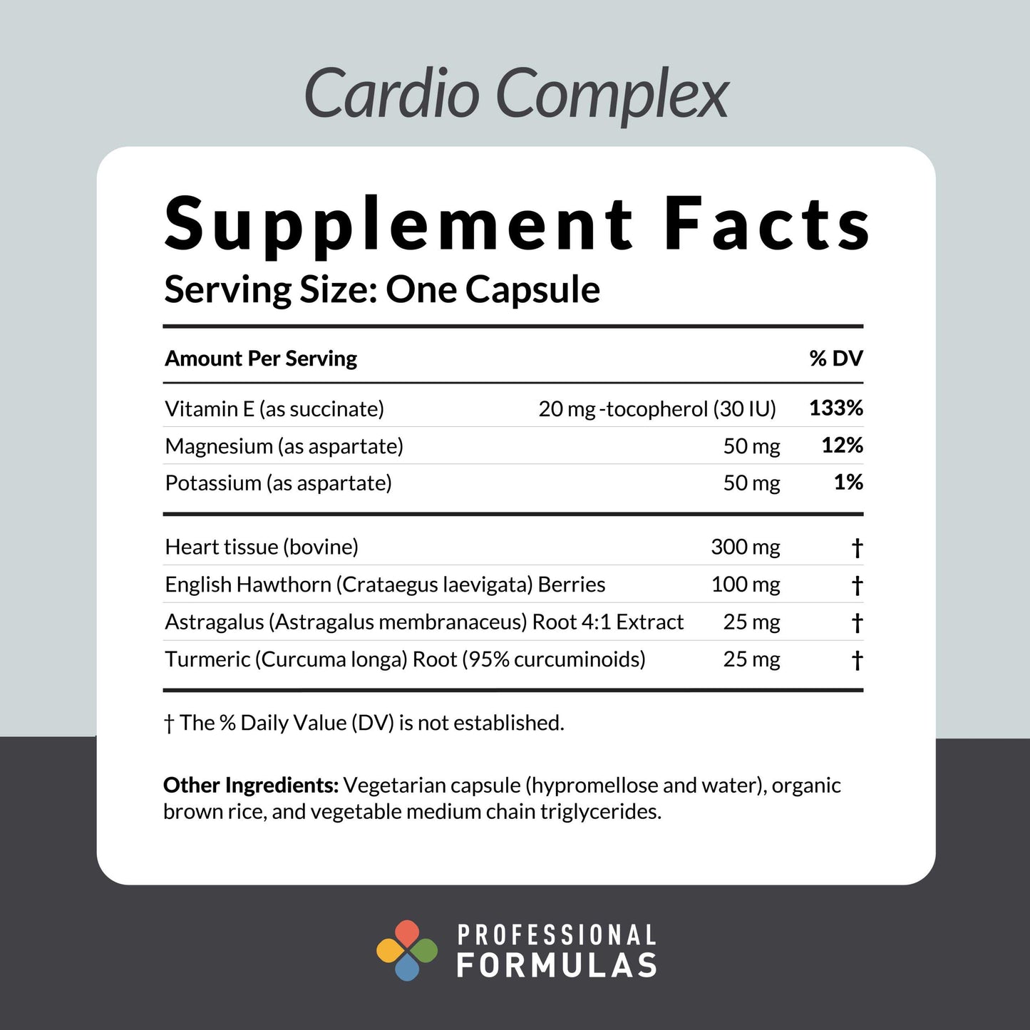 Professional Formulas Cardio Complex