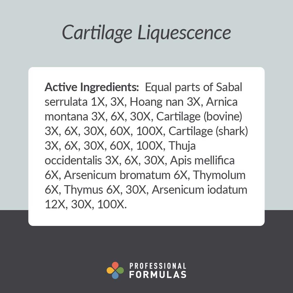 Professional Formulas Cartilage Liquescence