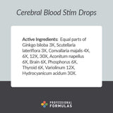 Professional Formulas Cerebral Blood Stim Drops