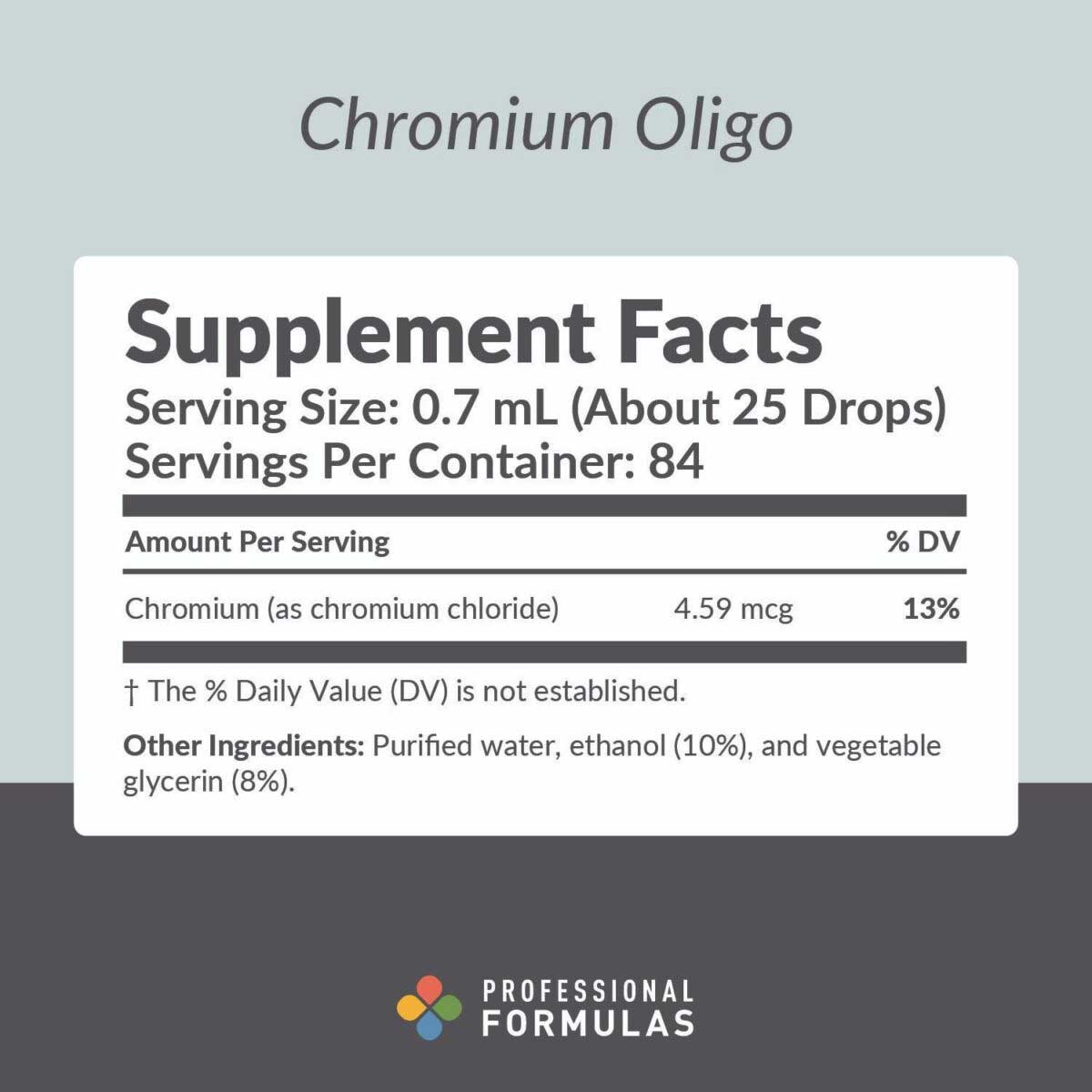 Professional Formulas Chromium Oligo