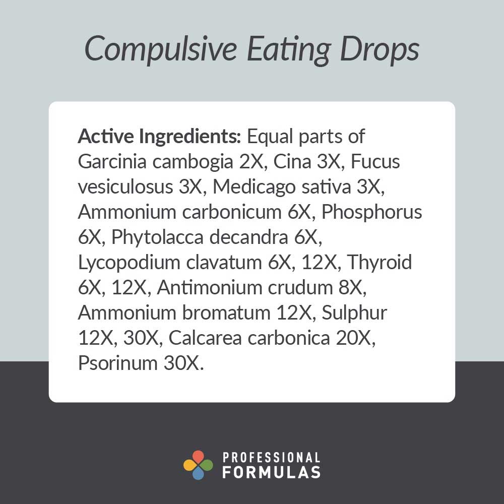 Professional Formulas Compulsive Eating Drops