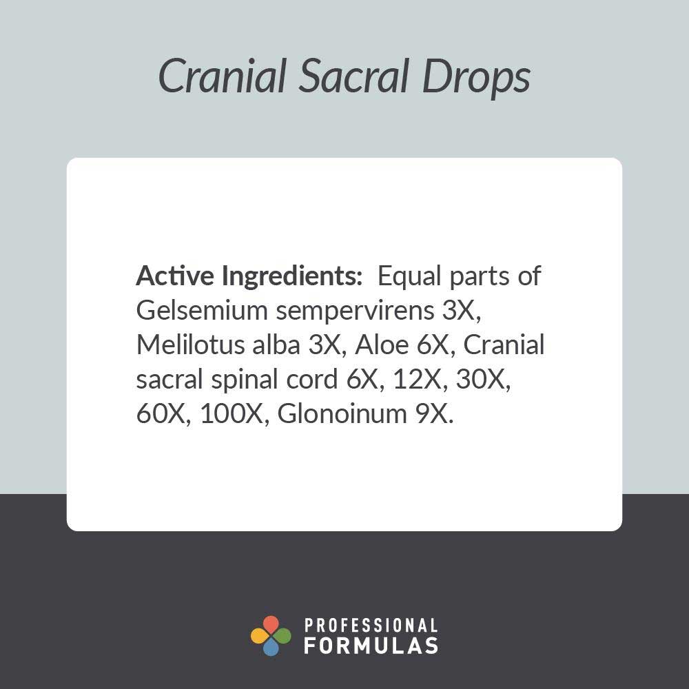 Professional Formulas Cranial Sacral Drops