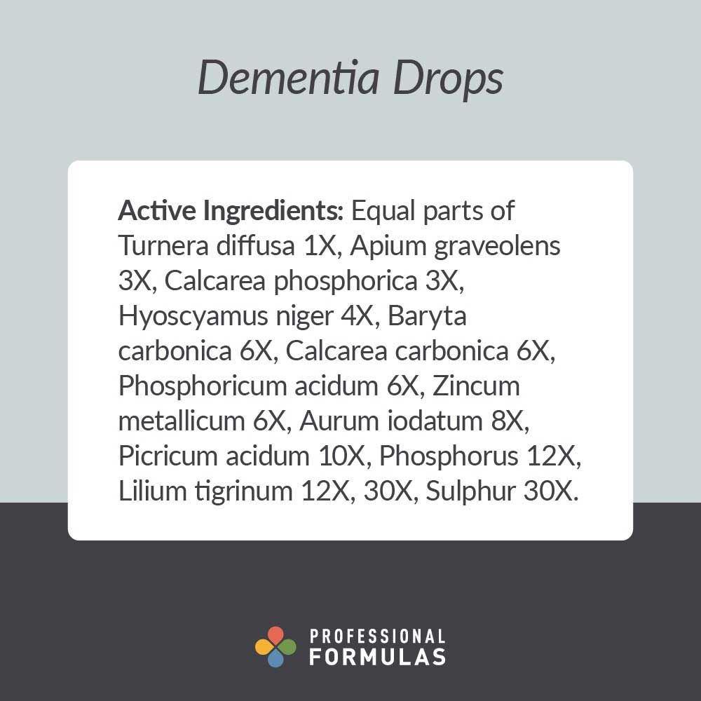 Professional Formulas Dementia Drops
