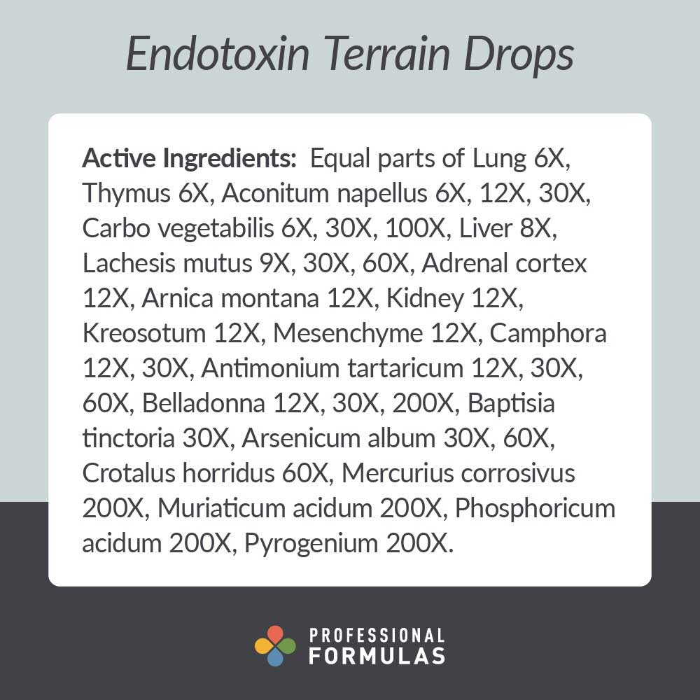 Professional Formulas Endotoxin Terrain Drops