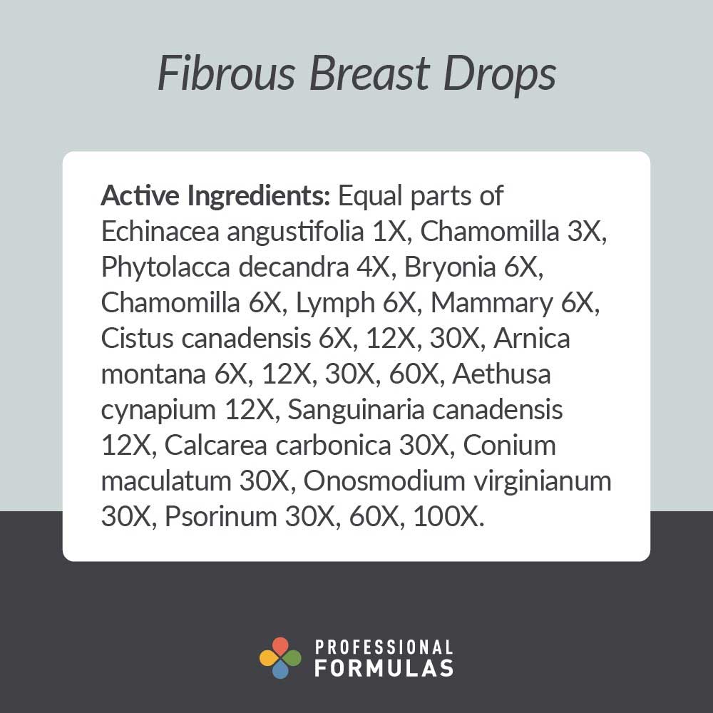 Professional Formulas Fibrous Breast Drops