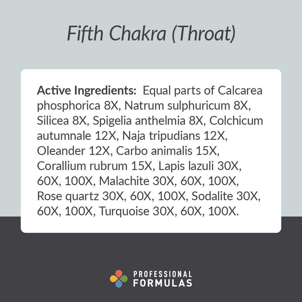 Professional Formulas Fifth Chakra (Throat)