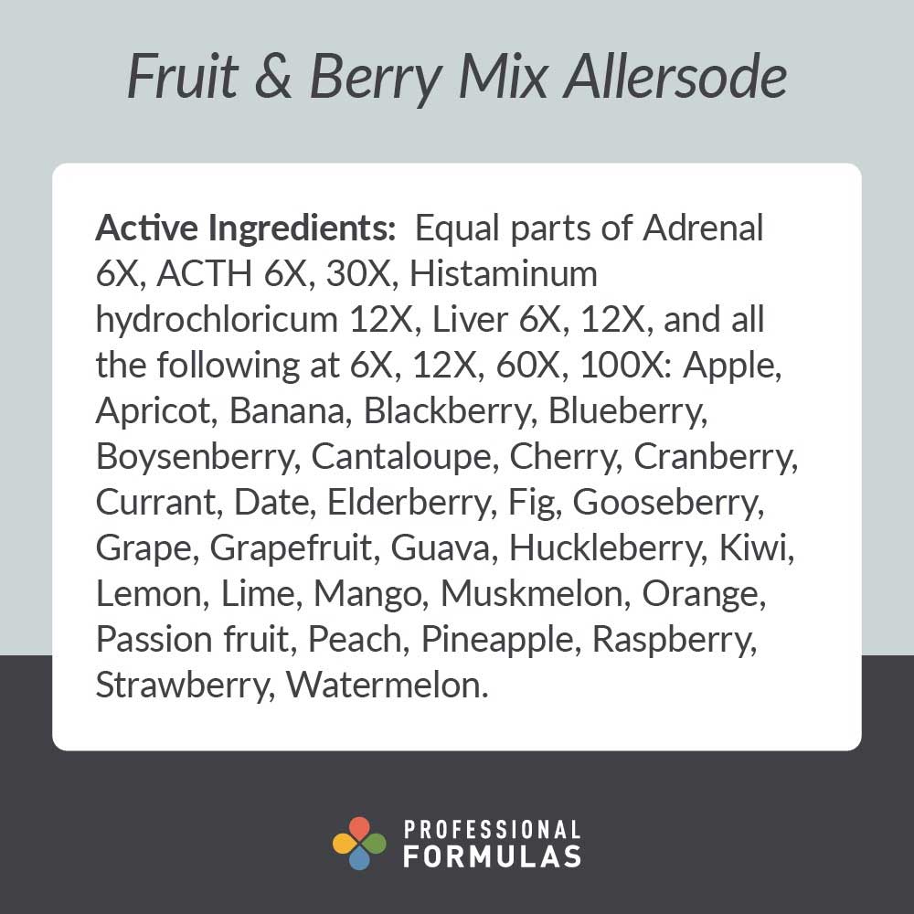 Professional Formulas Fruit & Berry Mix Allersode
