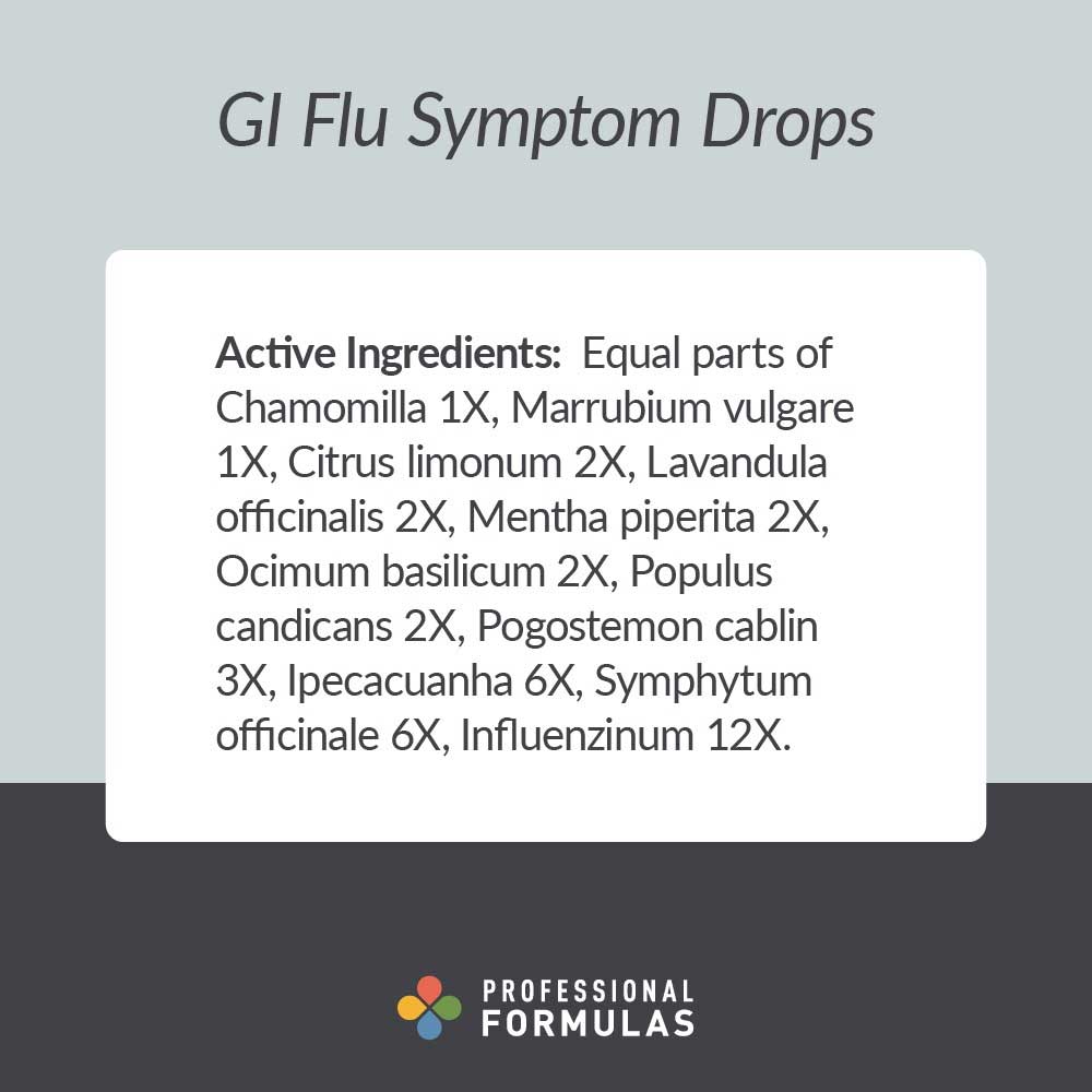 Professional Formulas GI Flu Symptom Drops
