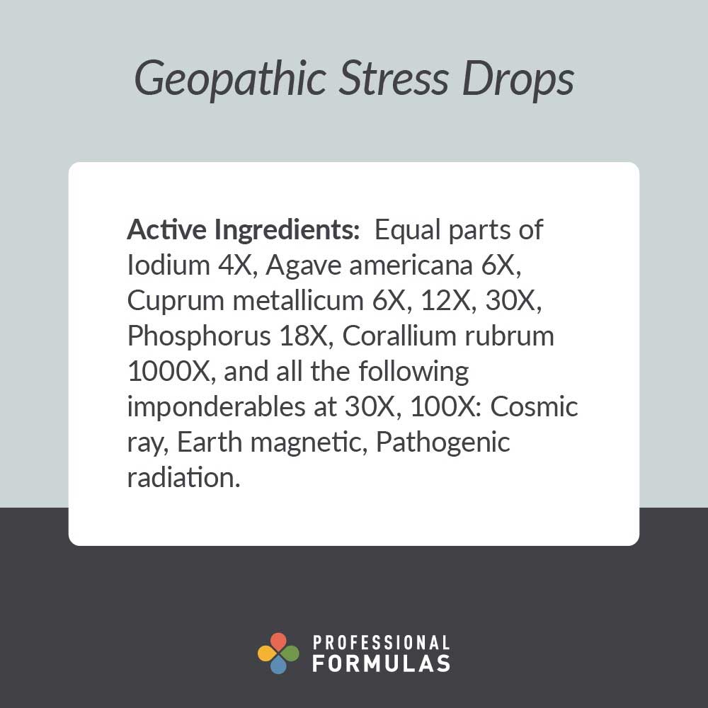 Professional Formulas Geopathic Stress Drops