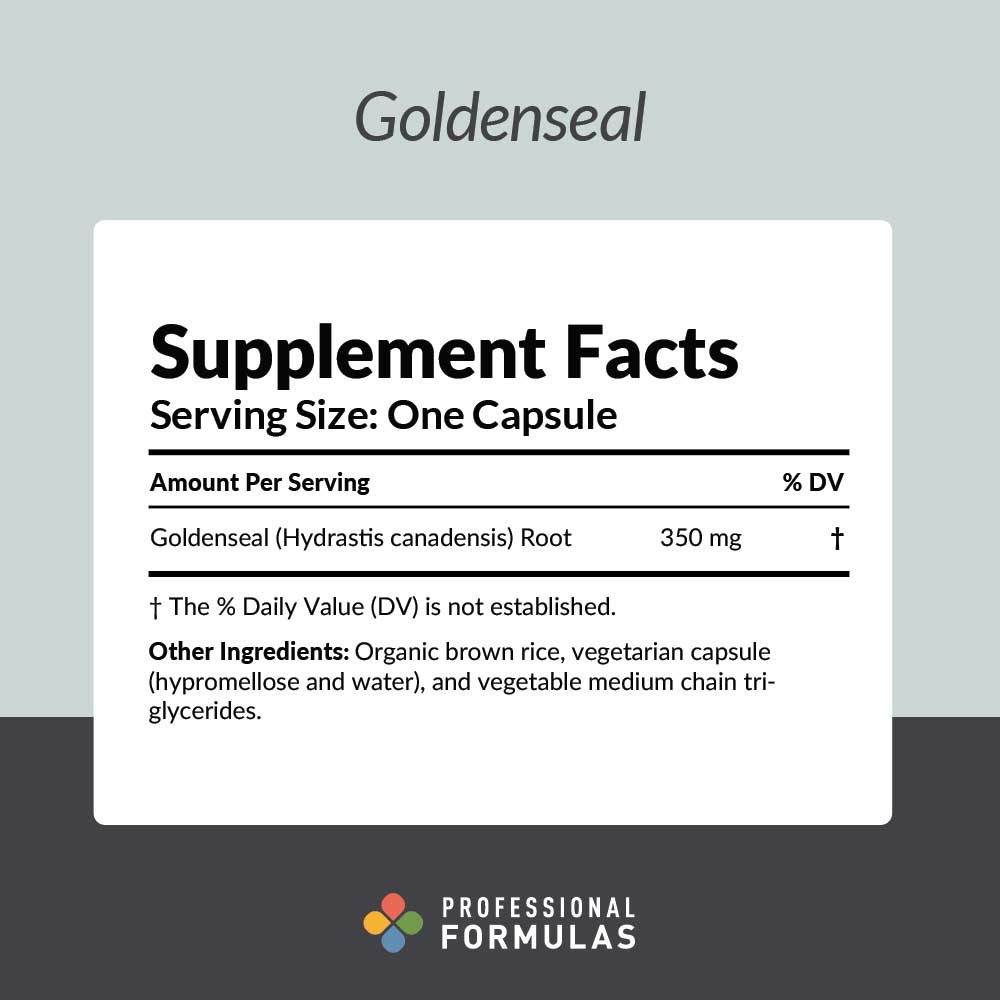Professional Formulas Goldenseal