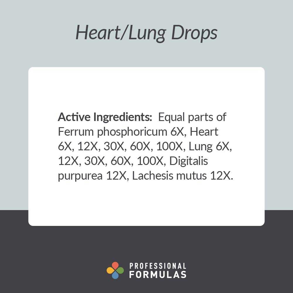 Professional Formulas Heart/Lung Drops