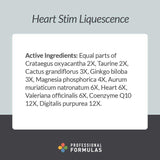 Professional Formulas Heart Stim Liquescence