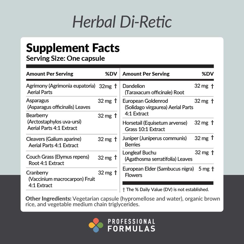 Professional Formulas Herbal Di-Retic