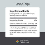 Professional Formulas Iodine Oligo