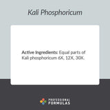 Professional Formulas Kali Phosphoricum