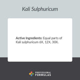 Professional Formulas Kali Sulphuricum