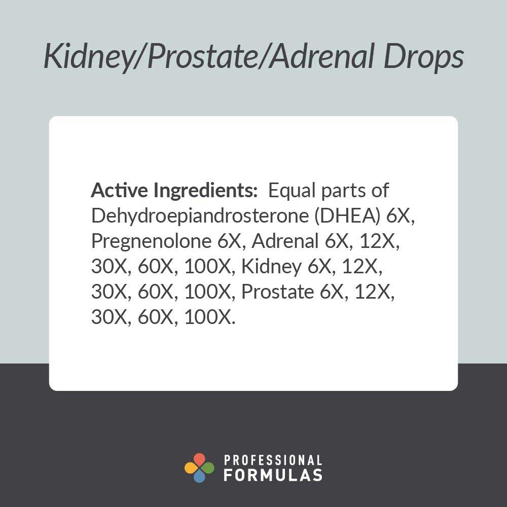 Professional Formulas Kidney Prostate Adrenal Drops