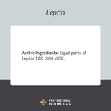 Professional Formulas Leptin