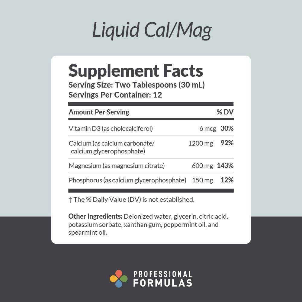 Professional Formulas Liquid Cal/Mag