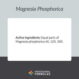 Professional Formulas Magnesia Phosphorica