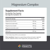 Professional Formulas Magnesium Complex