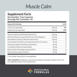 Professional Formulas Muscle Calm