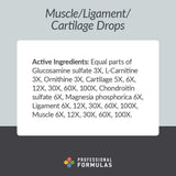 Professional Formulas Muscle/Ligament/Cartilage Drops