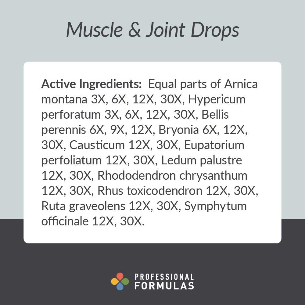Professional Formulas Muscle & Joint Drops