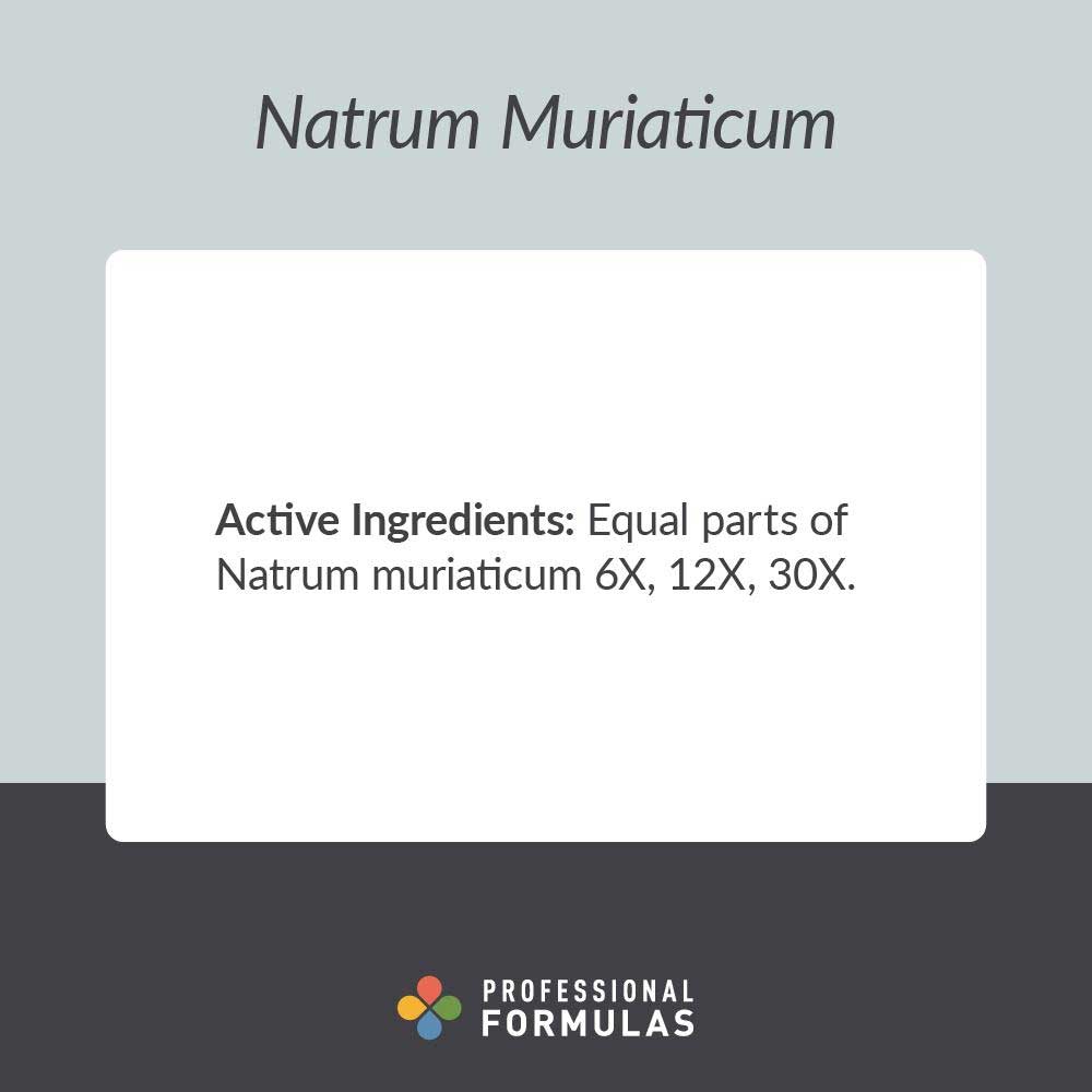 Professional Formulas Natrum Muriaticum