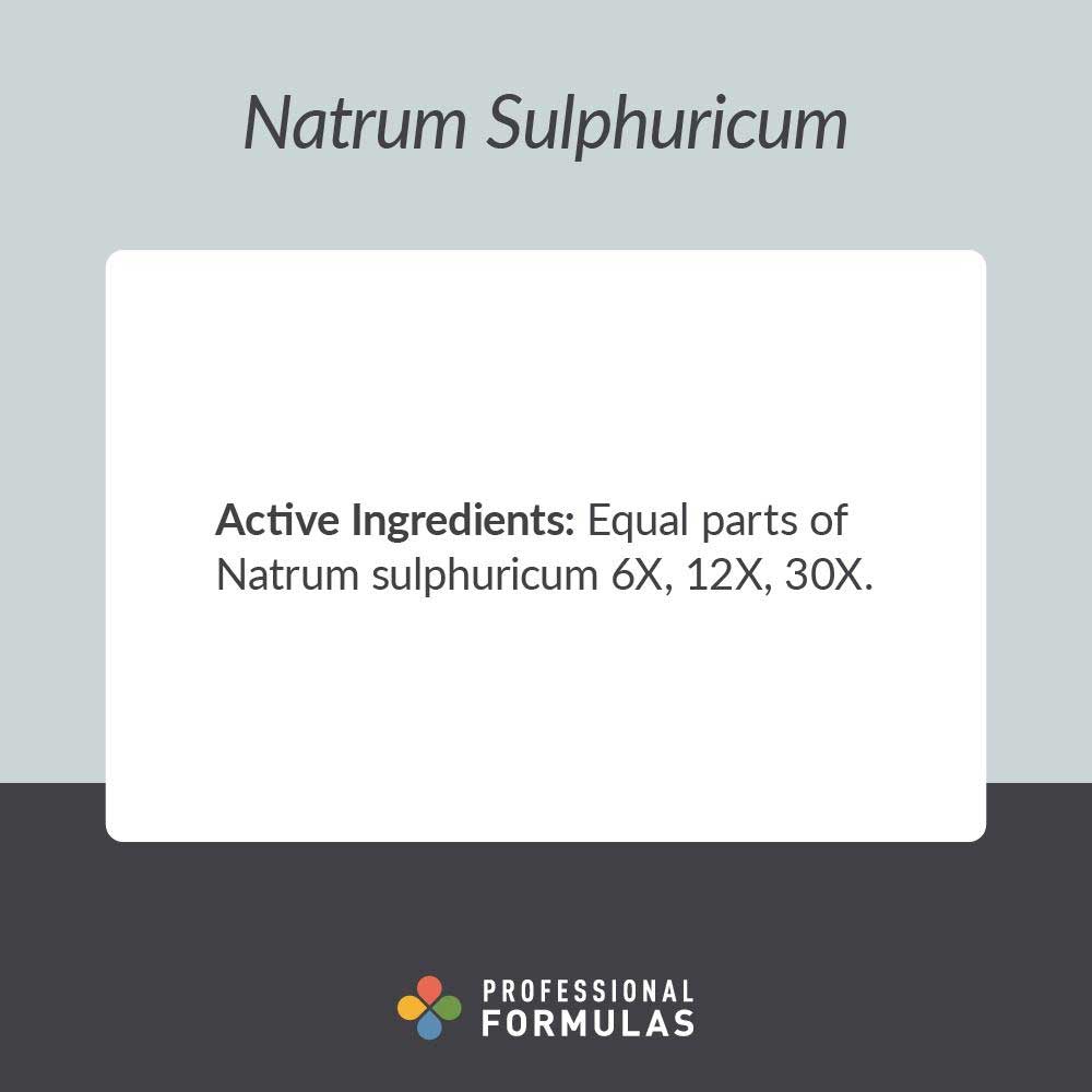 Professional Formulas Natrum Sulphuricum