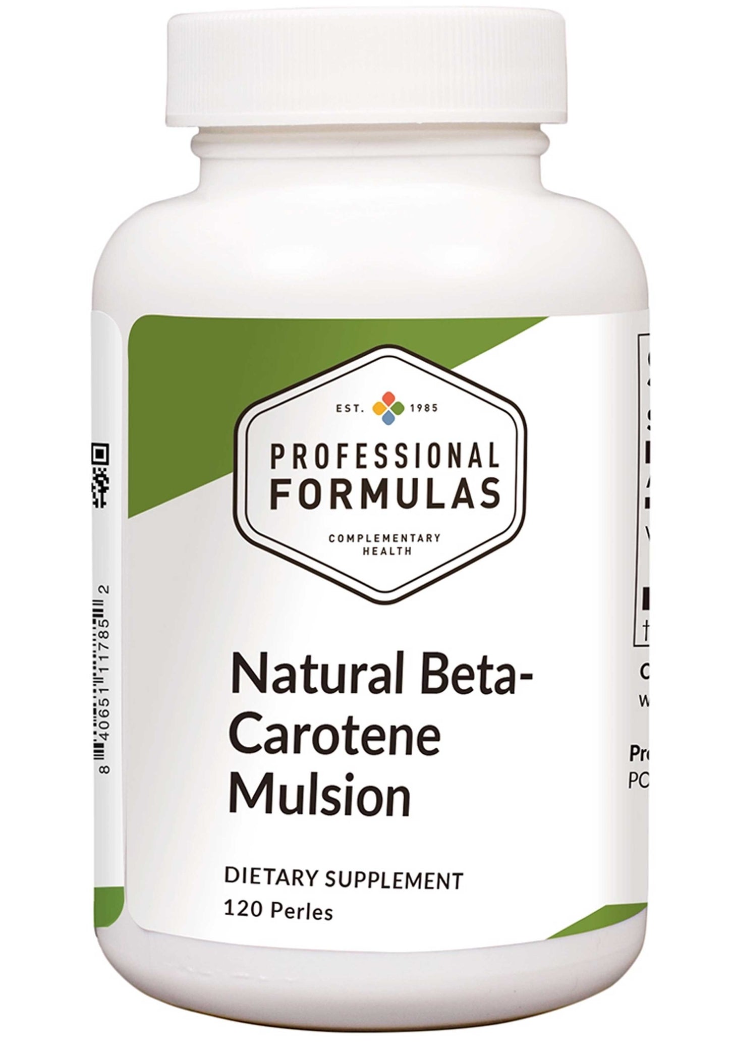 Professional Formulas Natural Beta-Carotene Mulsion