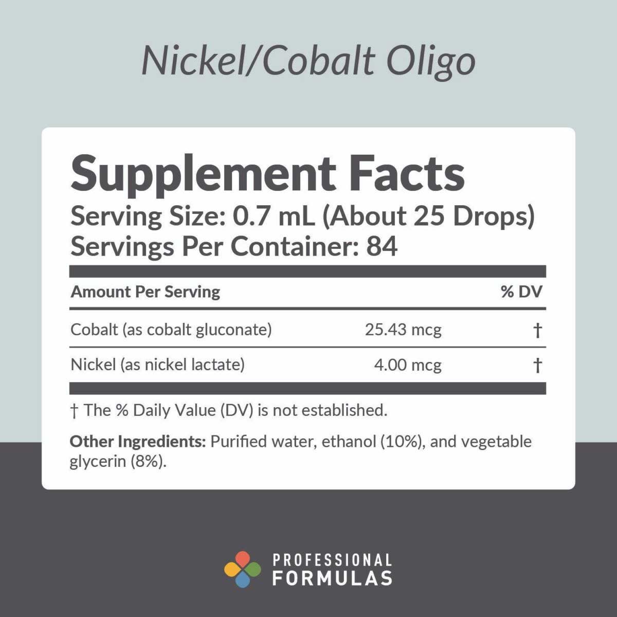 Professional Formulas Nickel/Cobalt Oligo