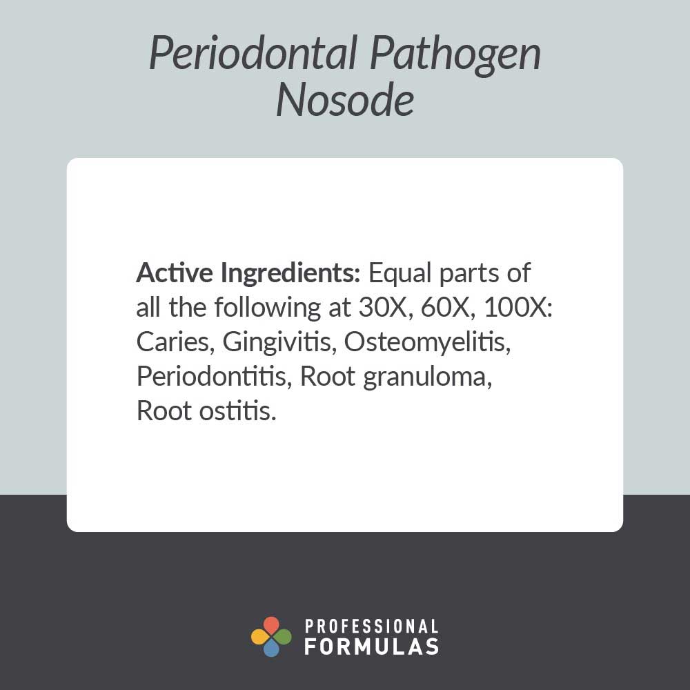 Professional Formulas Periodontal Pathogen Nosode