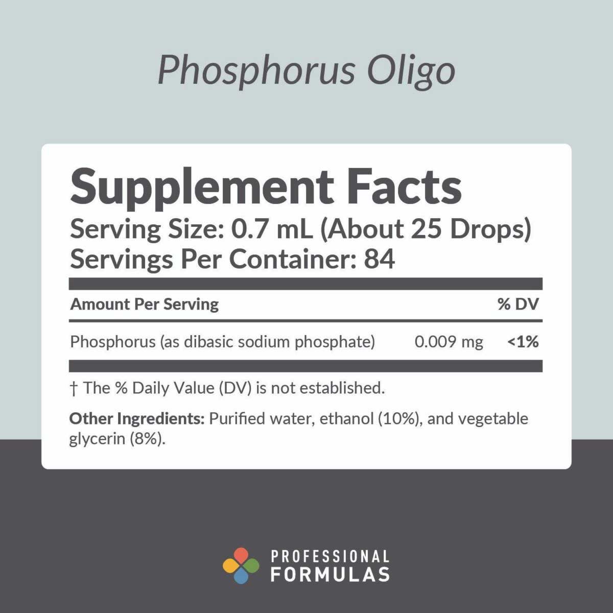 Professional Formulas Phosphorus Oligo