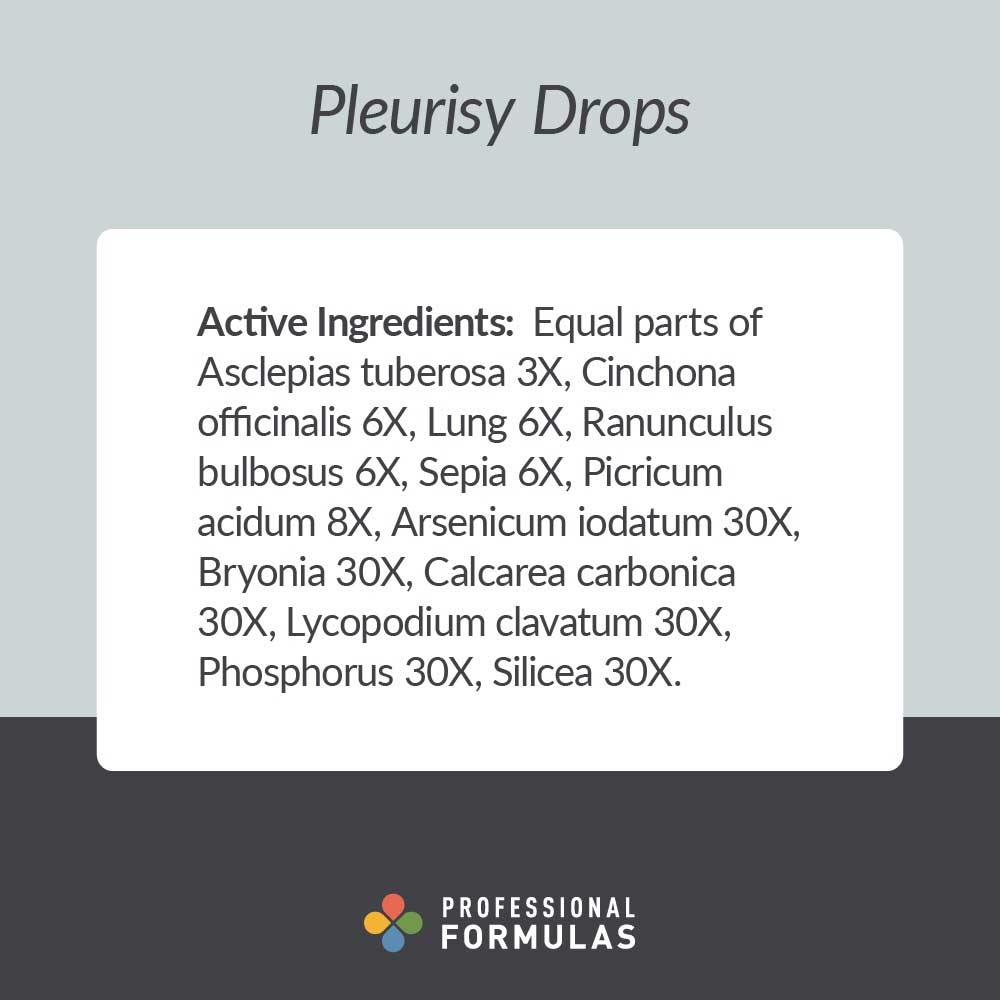 Professional Formulas Pleurisy Drops