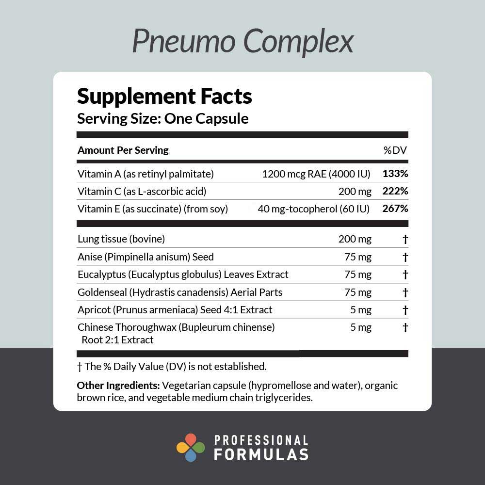 Professional Formulas Pneumo Complex
