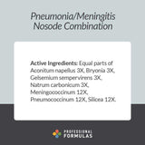 Professional Formulas Pneumonia/Meningitis Nosode Combination