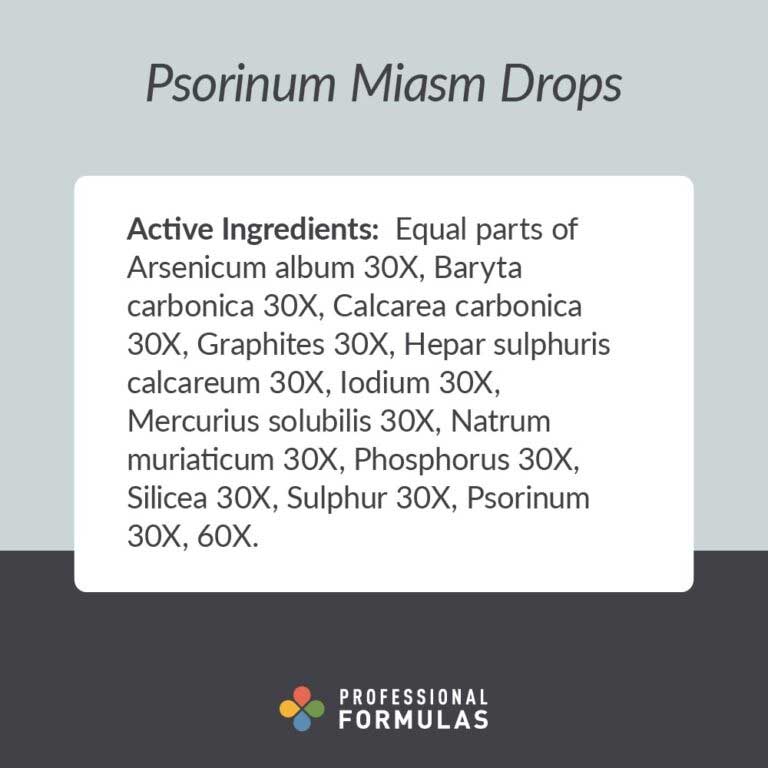 Professional Formulas Psorinum Miasm Drops