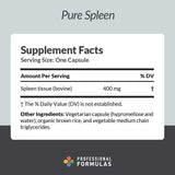 Professional Formulas Pure Spleen